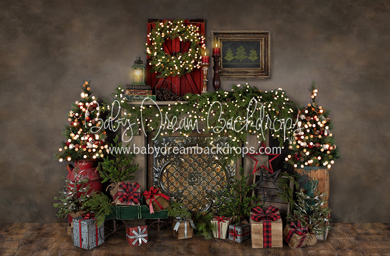 Tin Tidings Mantel Lights