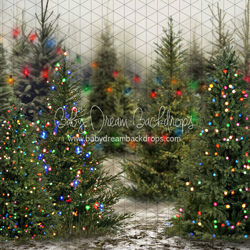 Tis the Tree Season Color Lights Side (JA)