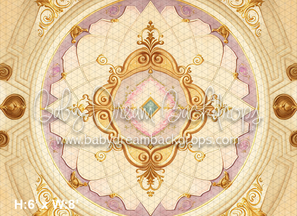 Tower Fairytale Ballroom Floor Fabric Drop (MD)