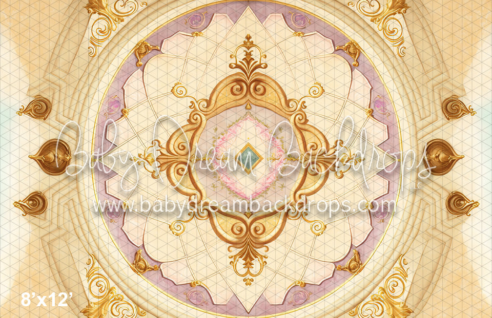 Tower Fairytale Ballroom Floor Fabric Drop (MD)