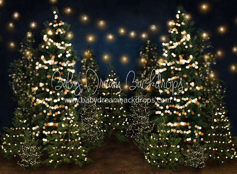 Tree Farm Eve Lights (Gritty Bottom)