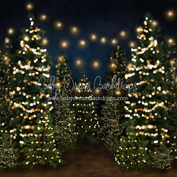 Tree Farm Eve Lights (Gritty Bottom)