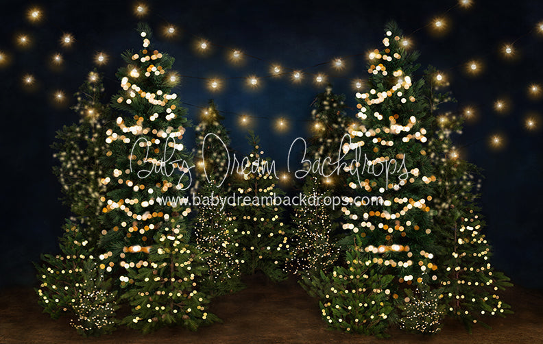 Tree Farm Eve Lights (Gritty Bottom)