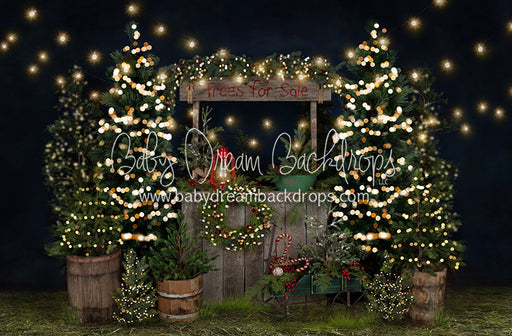 Tree Farm Eve Stand Lights (Grass)
