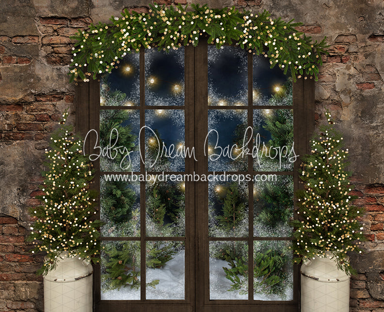 Tree Farm Lodge View Lights