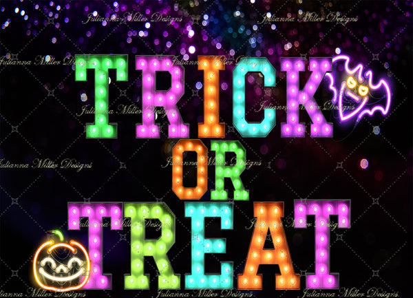 Trick or Treat Marquee
