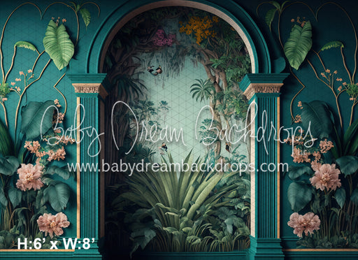 Tropical Moody Vibes Wall (MD)