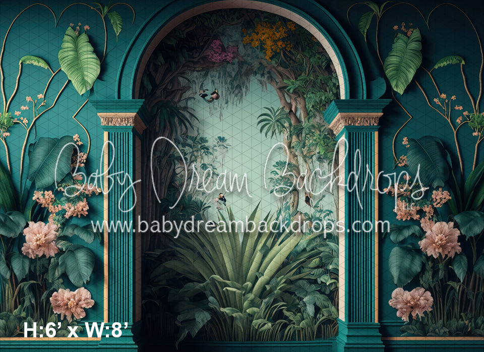 Tropical Moody Vibes Wall (MD)