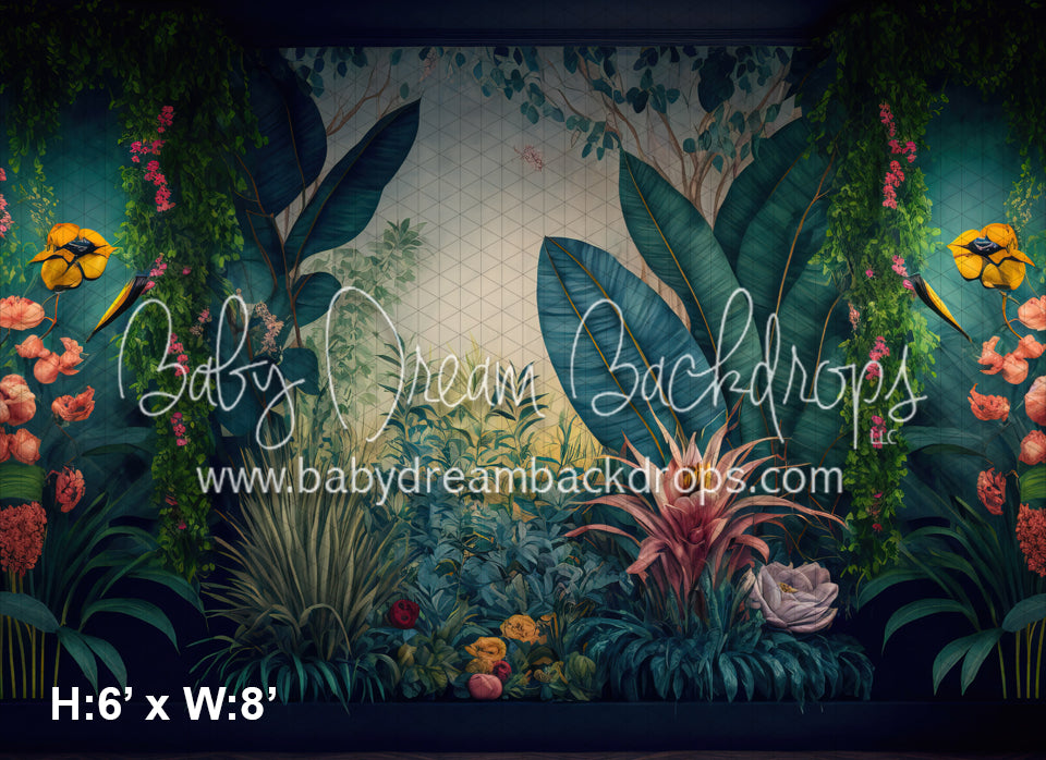 Tropical Painted Wall (MD)