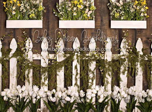 Tulip Fence with Windows - 60Hx80W - JA  