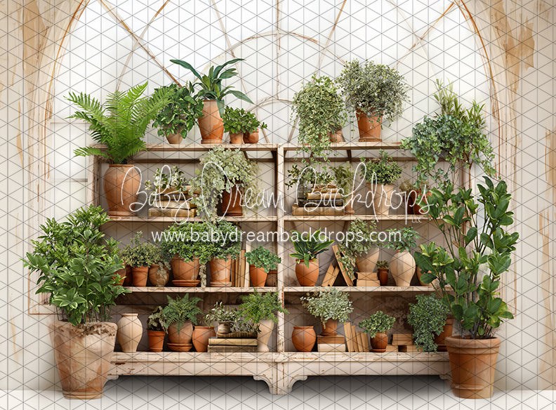 Tuscan Botanical Bookcase (JA)