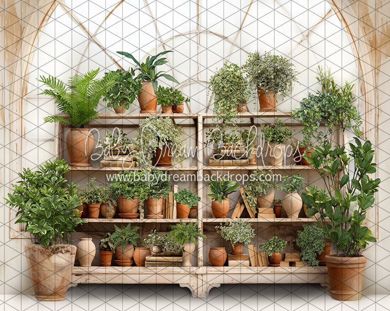 Tuscan Botanical Bookcase (JA)