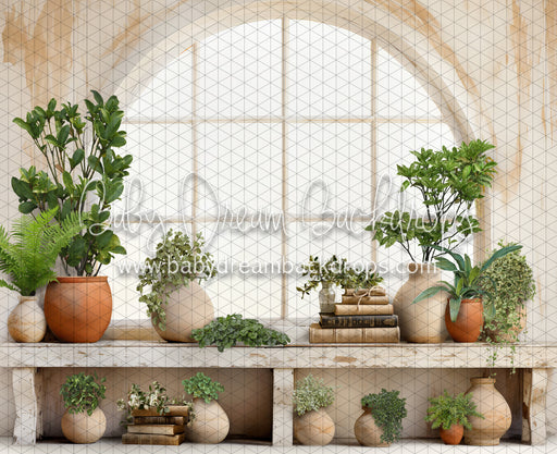 Tuscan Botanical Window (JA)