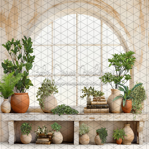 Tuscan Botanical Window (JA)