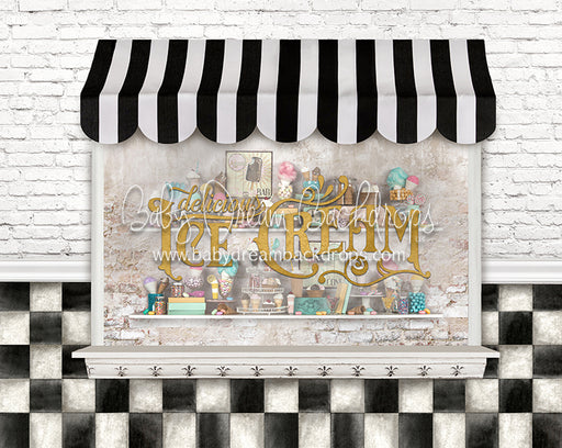 Two Scoops Shoppe Checkers