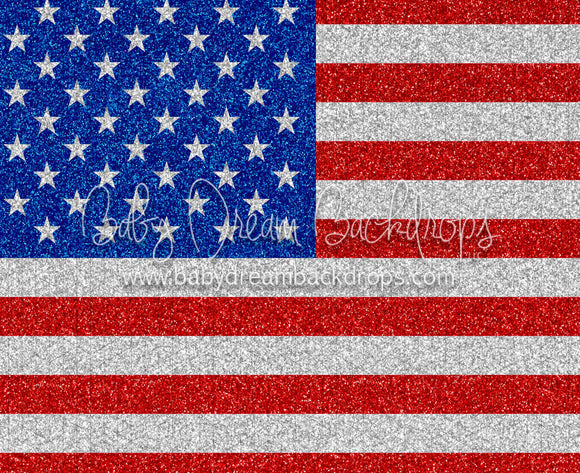 USA Flag Glitz