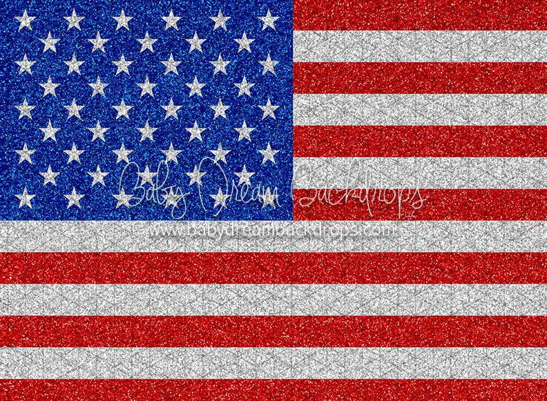 USA Flag Glitz