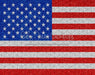 USA Flag Glitz