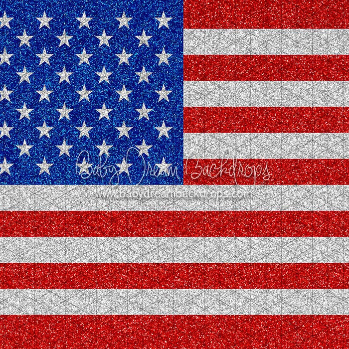 USA Flag Glitz