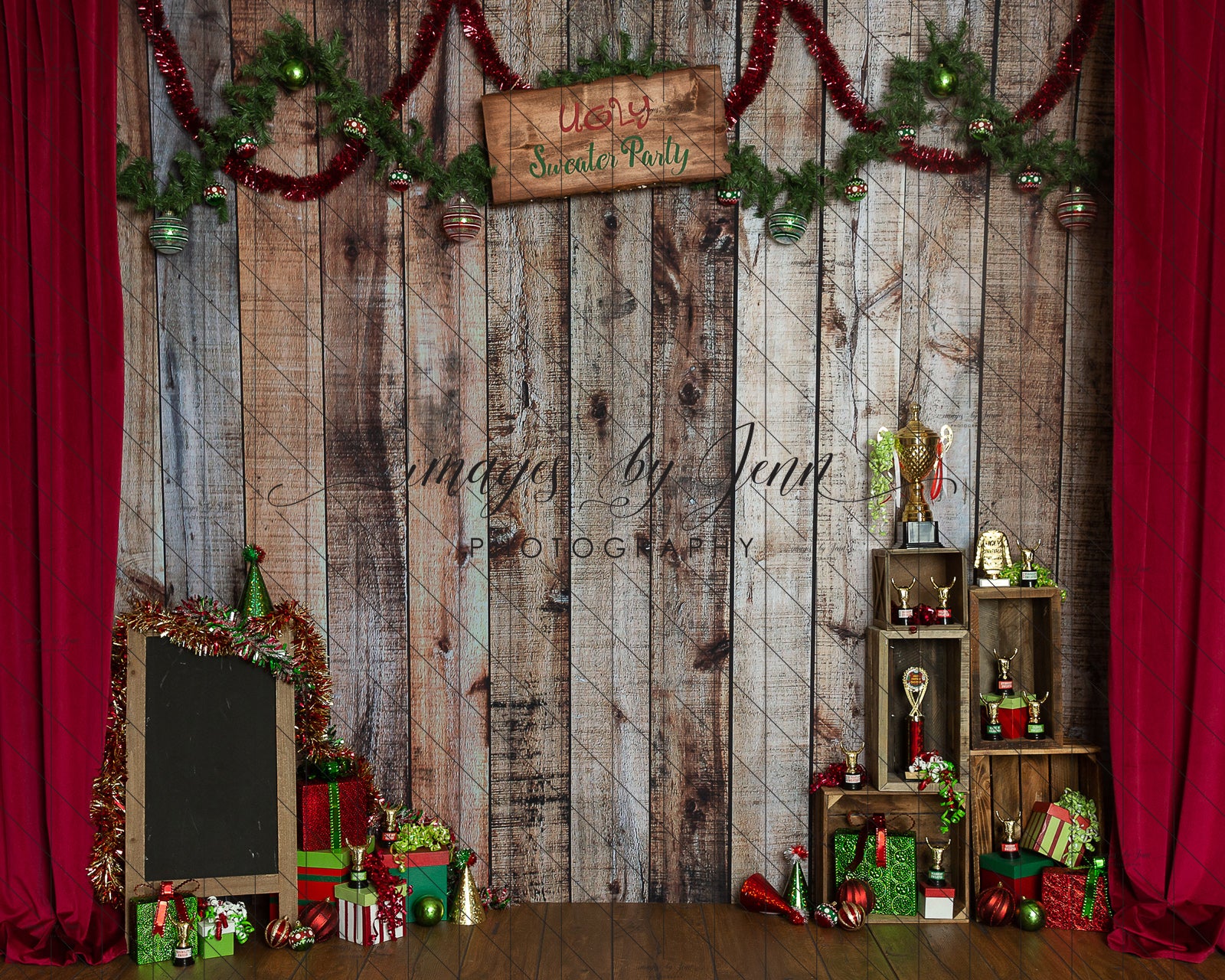 Background Ugly Christmas Sweater Parties Holiday Background Ugly