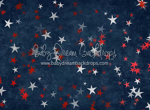 Uncle Sam Stars (Red and White)