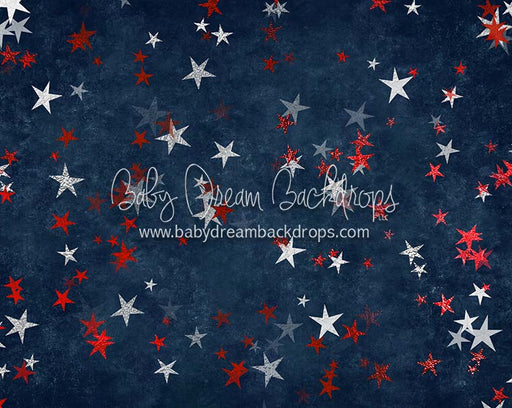 Uncle Sam Stars (Red and White)