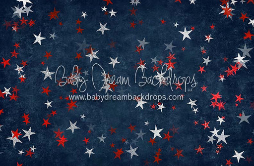 Uncle Sam Stars (Red and White)