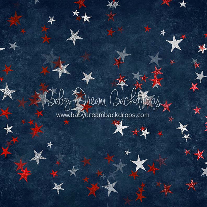 Uncle Sam Stars (Red and White)