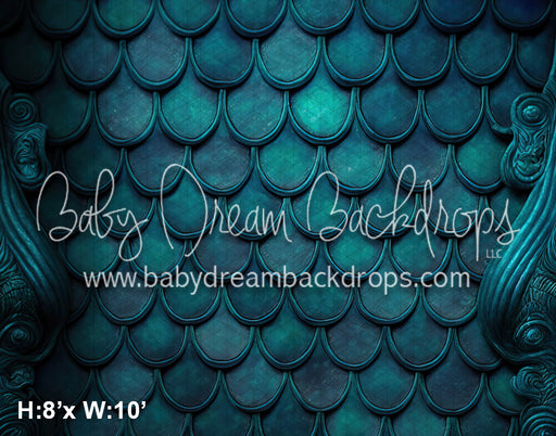 Under Water Mermaid Fabric Floor (MD)