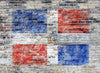 Urban Flag Dominican Republic