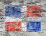 Urban Flag Dominican Republic