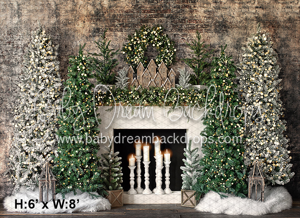 Urban Pine Light Mantel