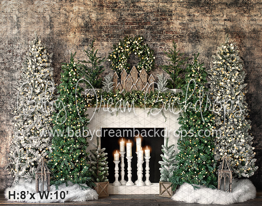 Urban Pine Light Mantel