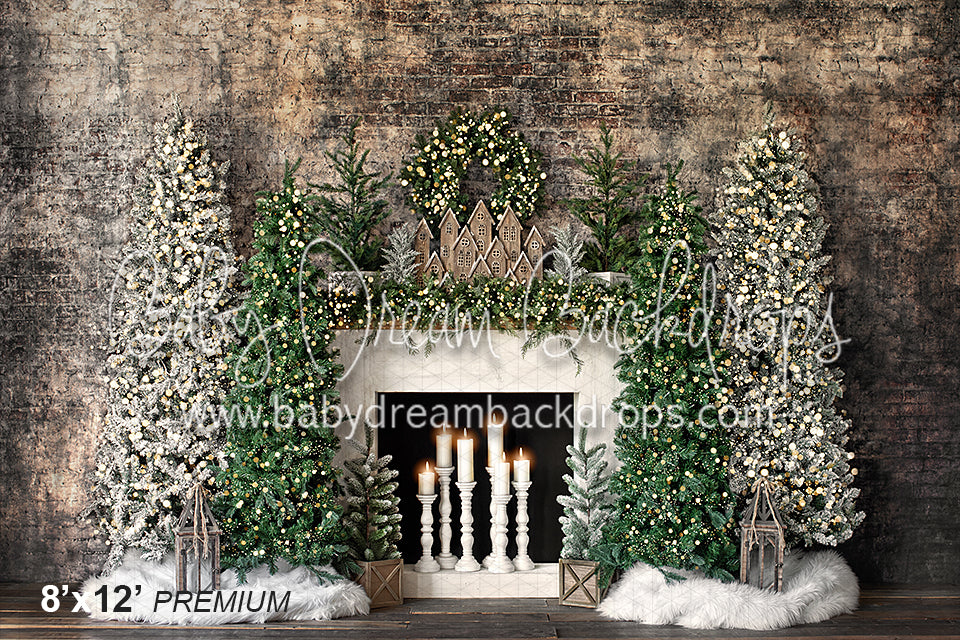 Urban Pine Light Mantel