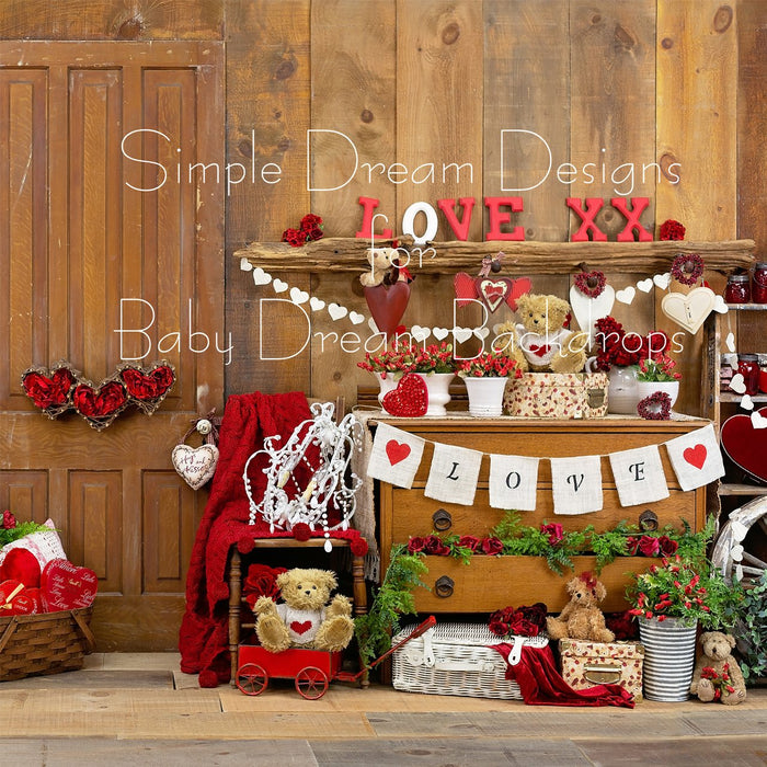 X Drop valentine barn right