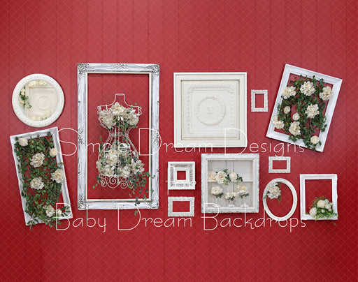 Valentine Frames White