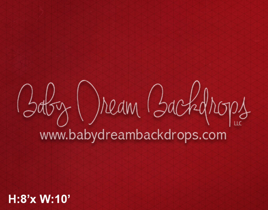 Valentine White Love Letters Floor Fabric Drop