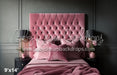 Velvet Pink Headboard (SM)