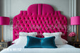 Velvet Hot Pink Headboard (SM) 