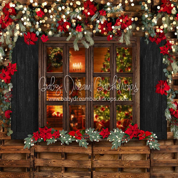 X Drop very jolly window lights