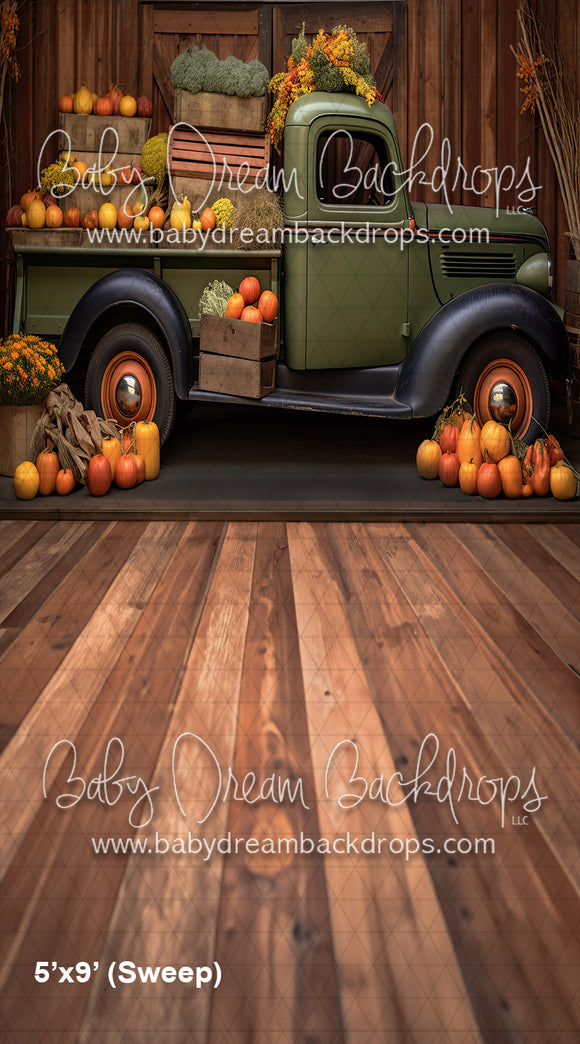 Vintage Pickup Pumpkins Sweep (SM)