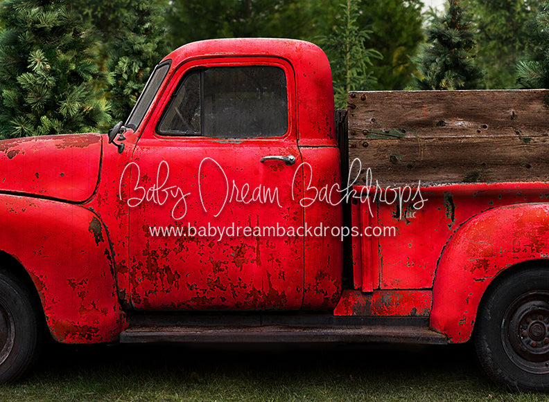 Vintage Red Truck
