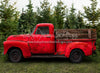 Vintage Red Truck (Smaller)