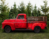 Vintage Red Truck (Smaller)