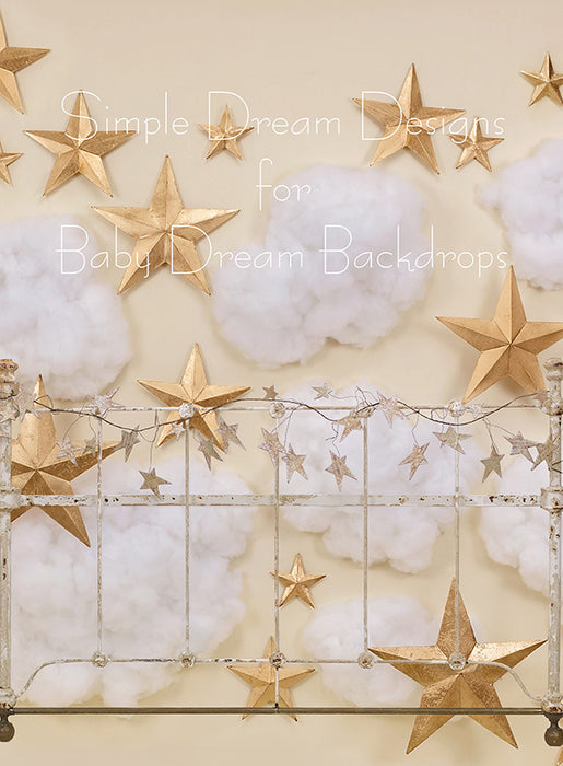 Clouds And Stars Headboard 80Hx60W SDD