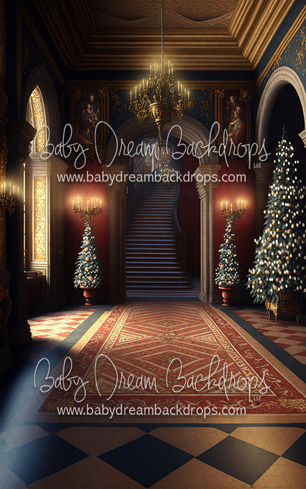 Warm Christmas Sweep with lights (MD)