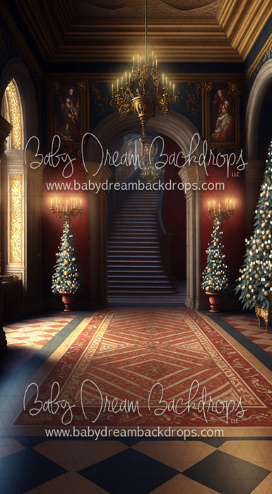 Warm Christmas Sweep with lights (MD)