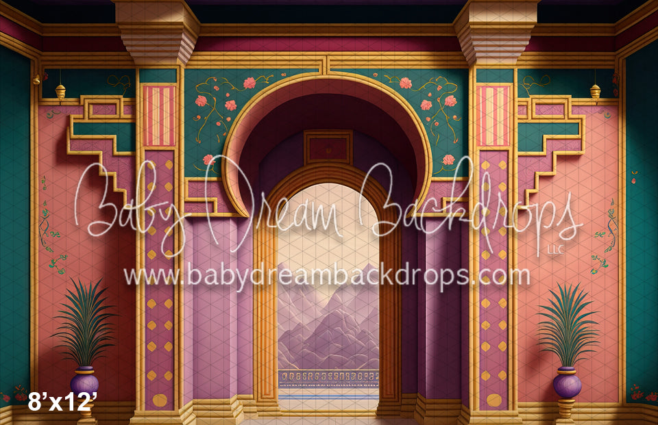 Warrior Princess Colorful Wall (MD)