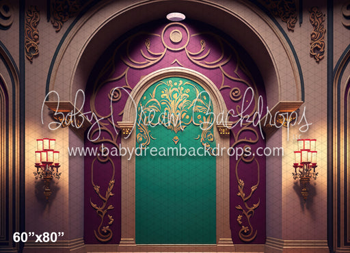 Warrior Princess Purple Wall 2 (MD)