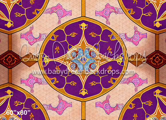 Warrior Princess Vibrant Fabric Floor (MD)